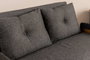Atelier Del Sofa Cosmo Sofá-Cama de 2 Plazas - Gris oscuro